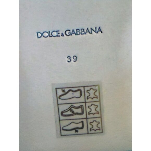 DOLCE & GABBANA Dauphine Logo Sandal NIB Gold 9 - Picture 9 of 10